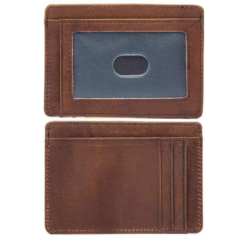 Men's Genuine Leather Wallet - American style