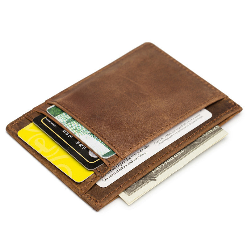 Men's Genuine Leather Wallet - American style