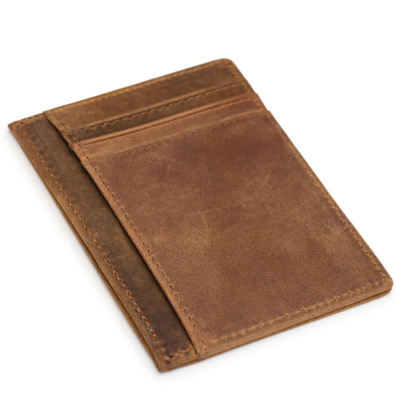 Men's Genuine Leather Wallet - American style