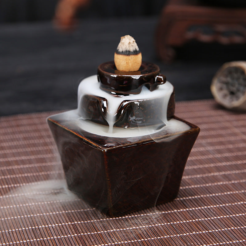 Backflow Bergamot Satisfying Incense Burner