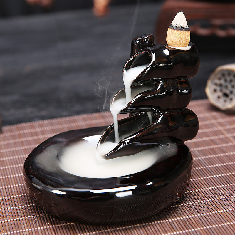 Backflow Bergamot Satisfying Incense Burner