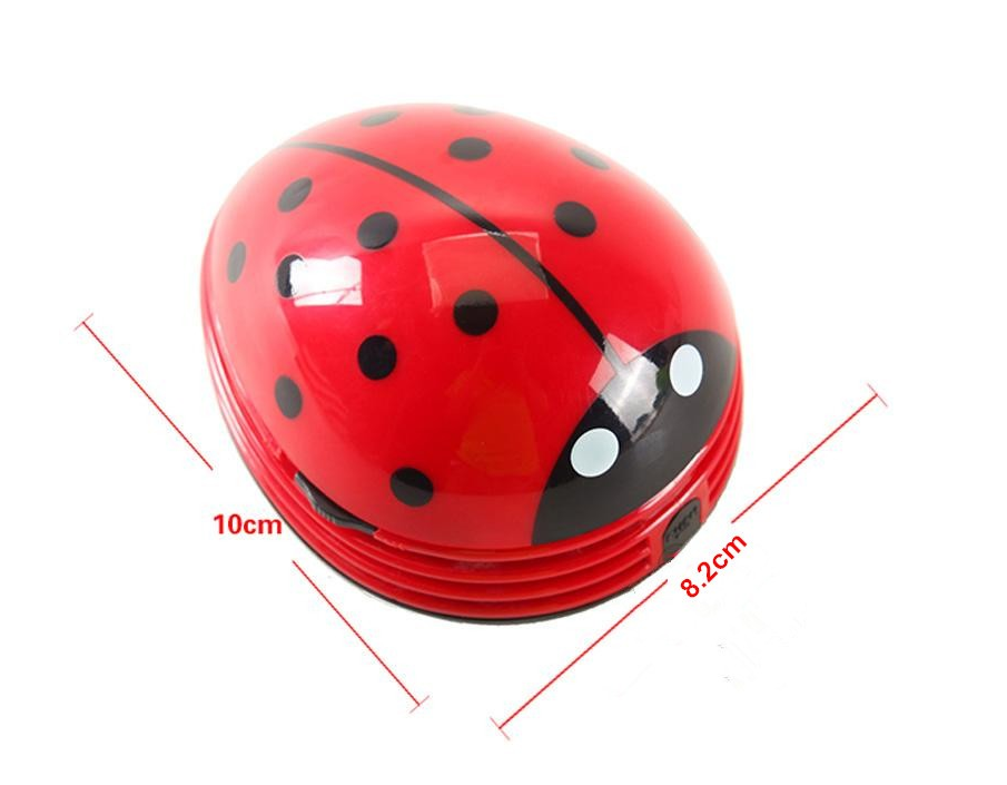 Mini Ladybug Desktop Vacuum Cleaner