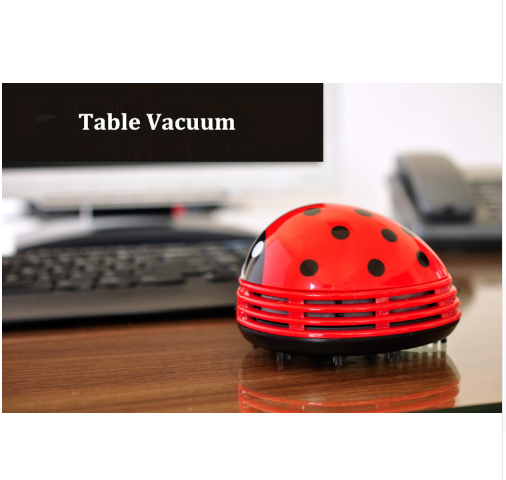 Mini Ladybug Desktop Vacuum Cleaner