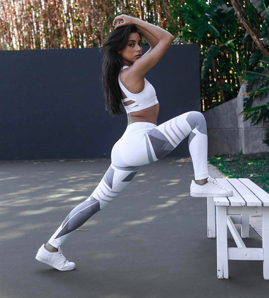 Reflective Sport Yoga Pants For women - Gym/Fitness