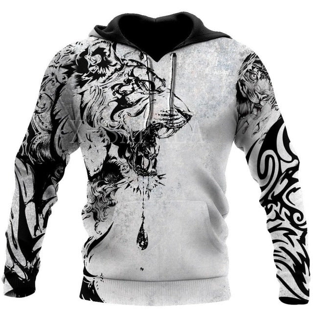 Cool Animal Street Hoodies - For MEN